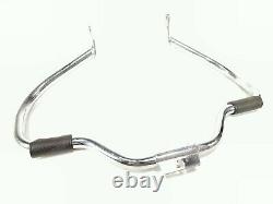 04 Harley Davidson Fatboy Softail Engine Highway Shock Protection Chrome Bar