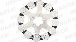 0432981/9 Galfer Brake Disc With Abe Skull Df680 Harley Softail Sportster