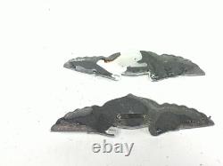 07 Harley Davidson Softail Deluxe FLSTN Logo Patch Side Head Covers