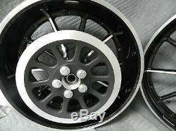 11 And Newest Harley Fxsb Softail Breakout Wheels Pair Front & Rear