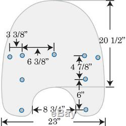 19 Memphis Shades Replacement Clear Windshield Harley Davidson Softail 89-12