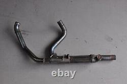 2 IN 1 Exhaust Collector for Harley Davidson Dyna Softail Year 07-12