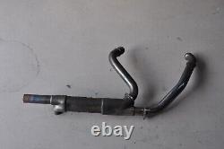 2 IN 1 Exhaust Collector for Harley Davidson Dyna Softail Year 07-12