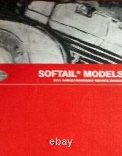 2011 Harley Davidson Softail Models Service Workshop Repair Manual & Owners