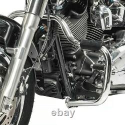2x Bars For Harley Davidson Accident Softail 2000-2017 Craftide Tour Chrome