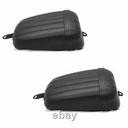 2x Passenger Pelion For Harley Davidson Softail Rue Bob / Standard 18-20 Seat