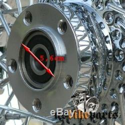 8,5x18 Wheel Spoke Wheel 80 Spokes Harley Davidson Softail Evo New