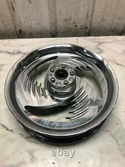 97 Harley Flstc Legacy Softail Classic Wheel Front Wheel Chrome Aftersales