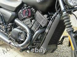 Advanced Commands Black Harley Davidson Street 750 Xg Forward Controls