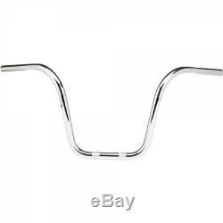 Ape Hanger Handlebars 1 Biltwell Chrome Harley, Softail, Touring, Dyna, Glide