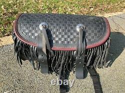 Back Bag Holder Bag Bag Or Sissy Bar Springer Softail Harley Davidson