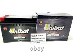 Battery A Lithium Unibat Ult4 480a Harley-davidson Cvo Flst (softtail) 2010 1802