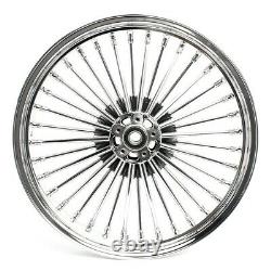 Big Spoke 3.5x16 Front Rim For Harley Softail Bad Boy / Blackline Chrome