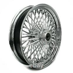 Big Spoke Front Rim 3.5x16 For Harley Softail Springer / Standard Sf Chrome