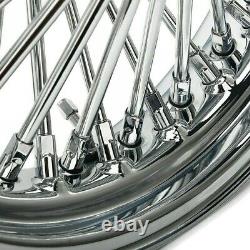 Big Spoke Front Rim 3.5x16 For Harley Softail Springer / Standard Sf Chrome