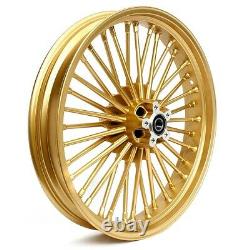 Big Spoke Front Rim 3.5x21 For Harley Heritage Softail Classic / 114 Gold