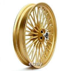 Big Spoke Front Rim 3.5x21 For Harley Heritage Softail Classic / 114 Gold