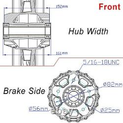 Big Spoke Wheels Set 21x2,5-18x5,5 For Harley Softail Deuce / Slim Cr