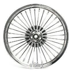 Big Wheel Spoke Before 2.5x21 For Harley Softail Custom / Deluxe Chrome