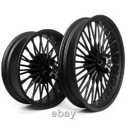 Big Wheels Spoke Set 21x2,5-18x5,5 Softail Harley Street Bob Black