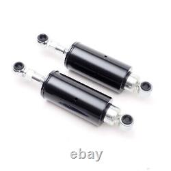 Black Shock Absorber 89-99 Adjustable Height Match for Harley-Davidson Evo Softail