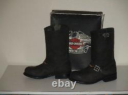 Botte Harley-davidson Softail-coque Black Oil Resistant USA Vintage 1980