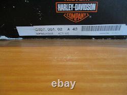 Botte Harley-davidson Softail-coque Black Oil Resistant USA Vintage 1980