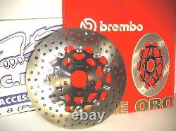 Brake Disc Brembo Floating Before 78b22 Harley Fxstc 1340 Softail Custom 1989