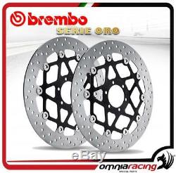 Brembo Serie Oro Front Brake Disc Harley 1340 Springer Softail 1989 8999