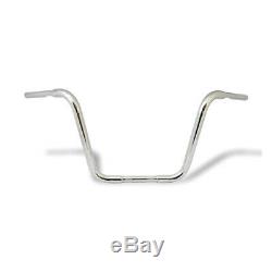 Buffalo 1 1/4 Apehanger 14 Chrome For Harley Davidson, Softail, Dyna