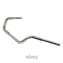 Buffalo 1 1/4 Commode Fatbar Chrome, for Harley Davidson, Softail, Dyna