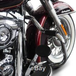 Bumper For Harley Davidson Heritage Softail Classic 00-17 Chrome Mustache