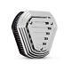 Burly Hex Air Filter, Chrome, For Harley-davidson Softail, Dyna Touring 93-17