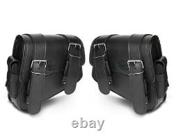 Cavalier Bags P. Harley Softail Slim Fls/ Flsl/ Street Bob Montana Black