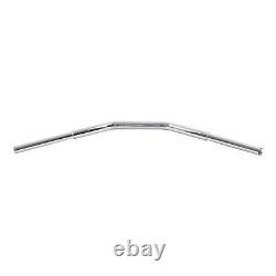 Chrome 1-1/4' Handlebar Suitable for Harley-Davidson Softail Dyna TBW