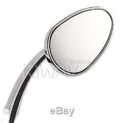 Chrome Mirrors Flashing Arrow Style For Harley-davidson Softail Deluxe