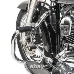 Chrome Mustache Engine Guard for Harley Davidson Heritage Softail Classic 00-17