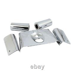 Cover Forcell Cover Chrome Panel 5 Parts For Harley Davidson Softail