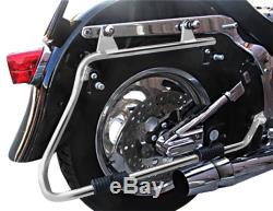 Cr Bags With Supports For Harley Heritage Softail Classic 88-17 Extended