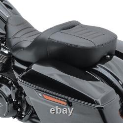 Craftride TG3 Motorcycle Saddlebag for Harley Davidson Touring 09-22 in black