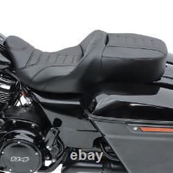 Craftride TG3 Motorcycle Saddlebag for Harley Davidson Touring 09-22 in black