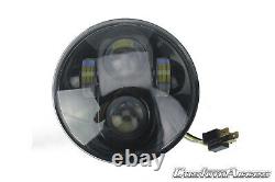 Custom Accesses Faro A Led Ovni Harley D. V-rod Vrscd/vrscdx 2008 Nero