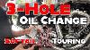 Diy 3 Hole Oil Change Harley Davidson Softail And Touring Bike Harley Davidson