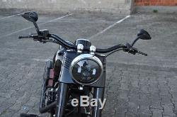 Daymaker Led For Harley Davidson Fat Boy Softail Heritage Deluxe Black