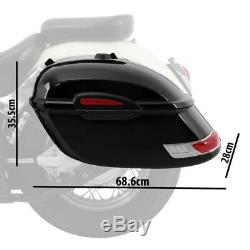 Delaware 33l Hard Saddlebags For Harley Davidson Softail Breakout / Deluxe