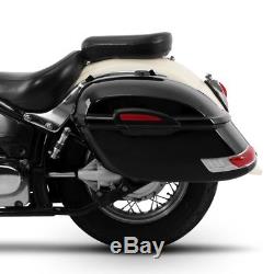Delaware 33l Rigid Saddlebags For Harley Davidson Softail Blackline, Custom