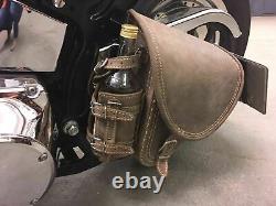 Diablo Braun with Bottle Holder Suitable for Harley Davidson Softail Fatbob