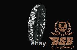 Dna Grease Spoke Poulie 66 Z. 1 Harley Davidson Softail Deluxe Heritage (black)