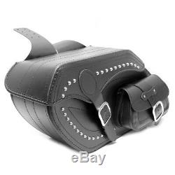 Exclusive Motorcycle Leather Black Messenger Bags Harley Davidson Softail