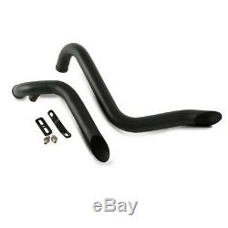 Exhaust For Harley-davidson Sportster Dyna Softail Touring Drag Black Pipe